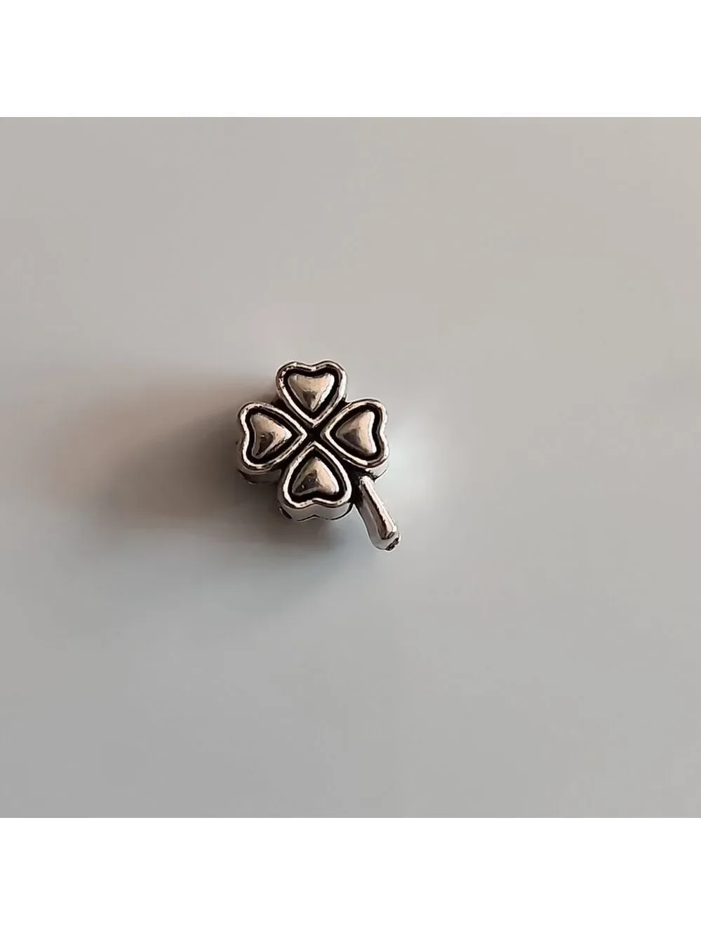 FOUR Leaf Clover Charm for European Style Bracelets Tibeten4️⃣